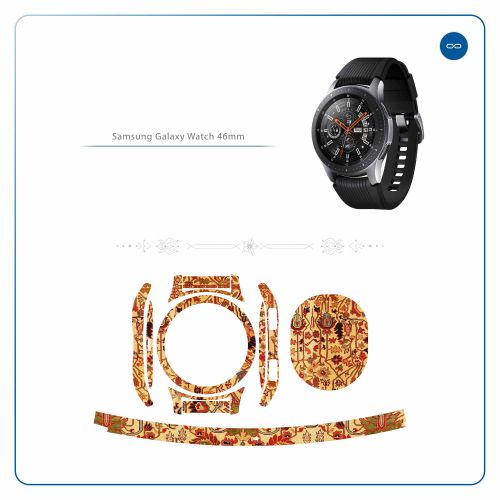 Samsung_Galaxy Watch 46mm_Persian_Carpet_Yellow_2